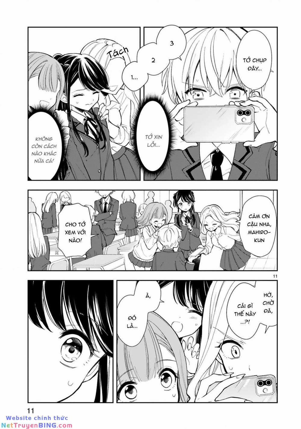 Hiện Hết Lên Mặt Cậu Rồi Kìa, Ichijou-San! 3 trang 13