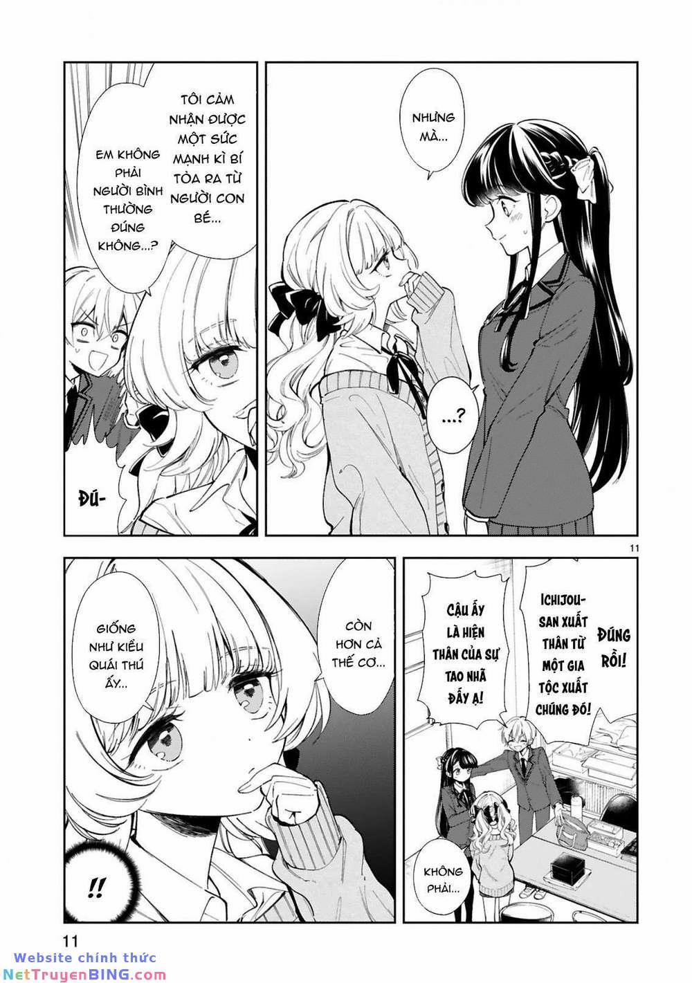 Hiện Hết Lên Mặt Cậu Rồi Kìa, Ichijou-San! 4 trang 11