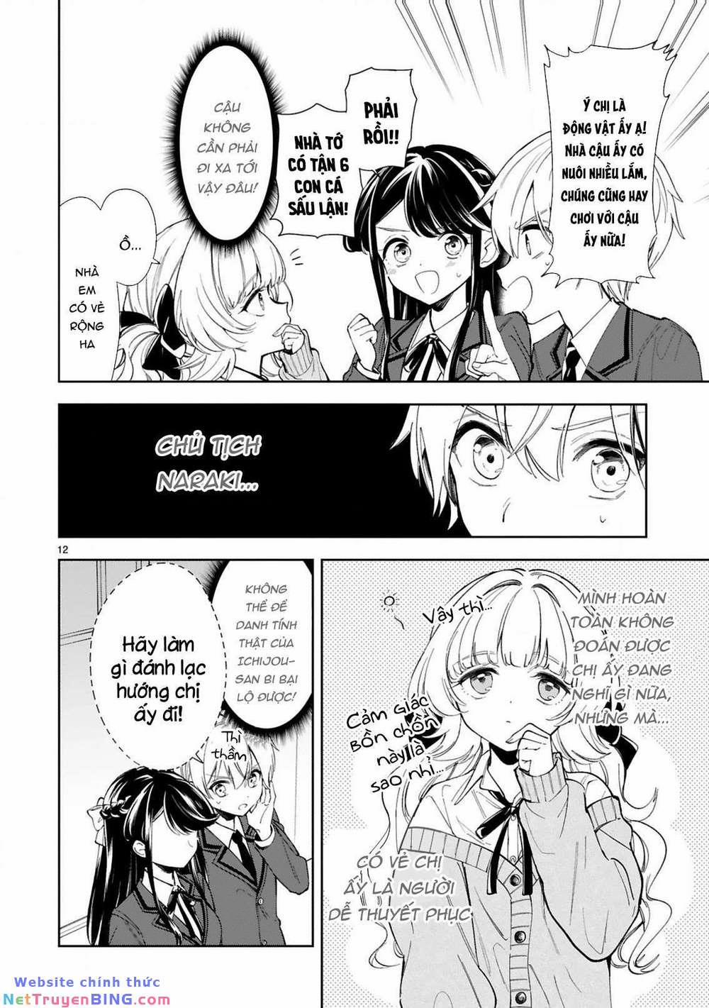 Hiện Hết Lên Mặt Cậu Rồi Kìa, Ichijou-San! 4 trang 12