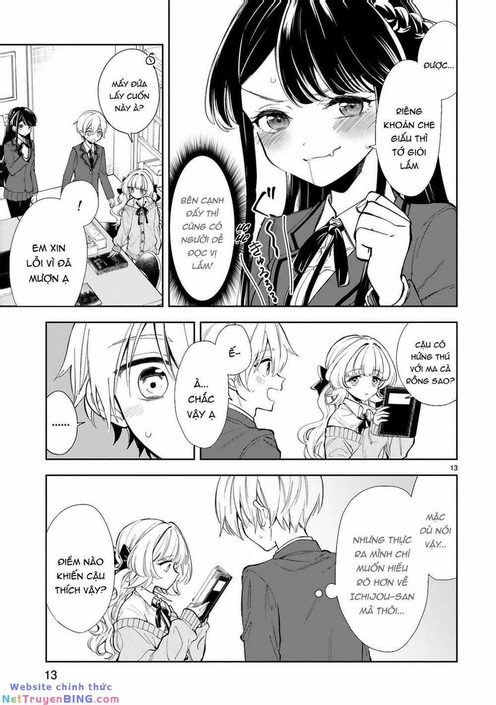 Hiện Hết Lên Mặt Cậu Rồi Kìa, Ichijou-San! 4 trang 13