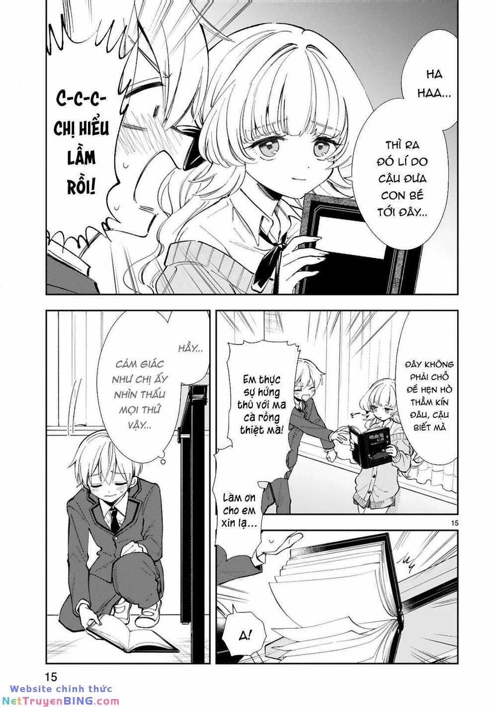 Hiện Hết Lên Mặt Cậu Rồi Kìa, Ichijou-San! 4 trang 15