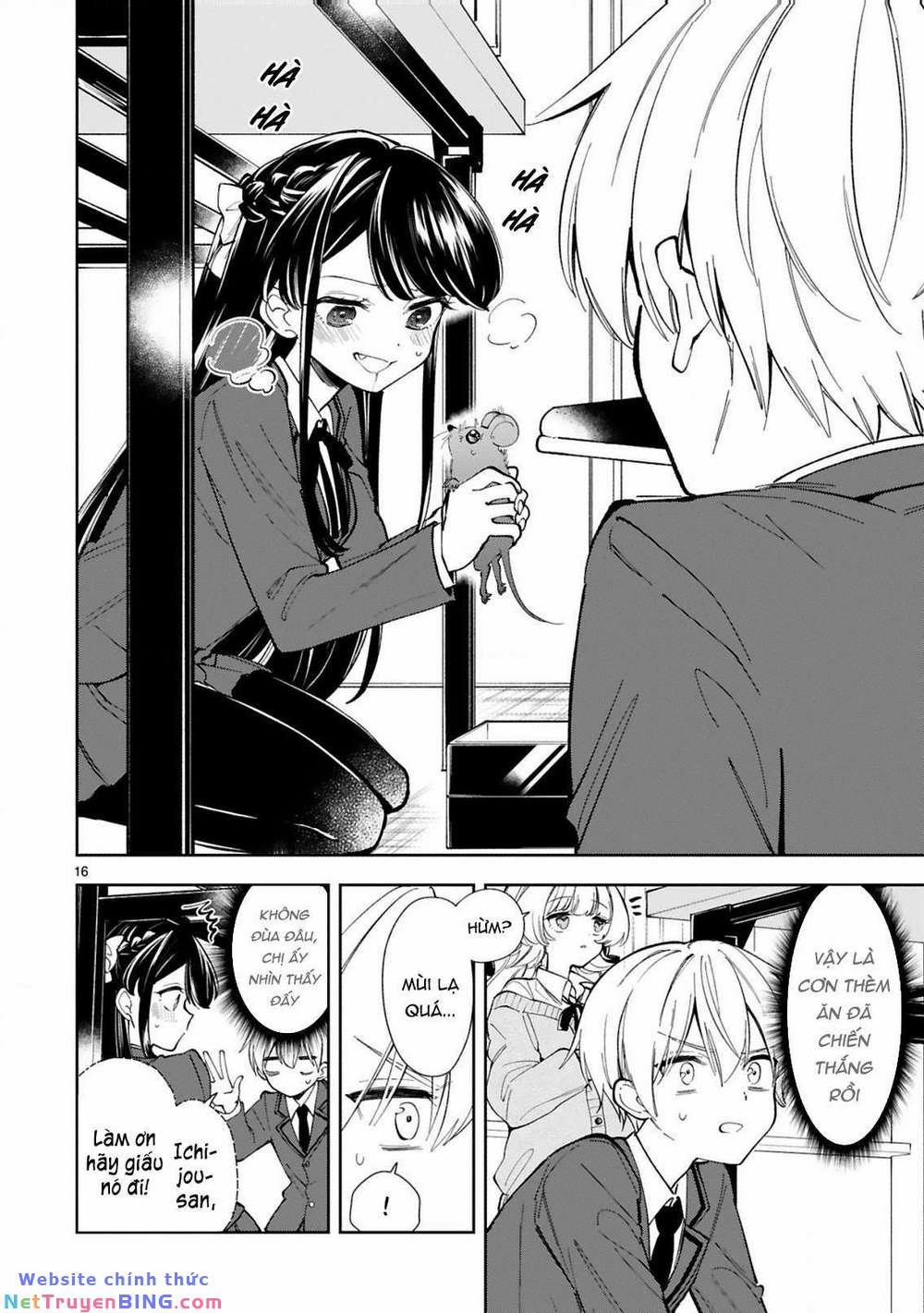 Hiện Hết Lên Mặt Cậu Rồi Kìa, Ichijou-San! 4 trang 16