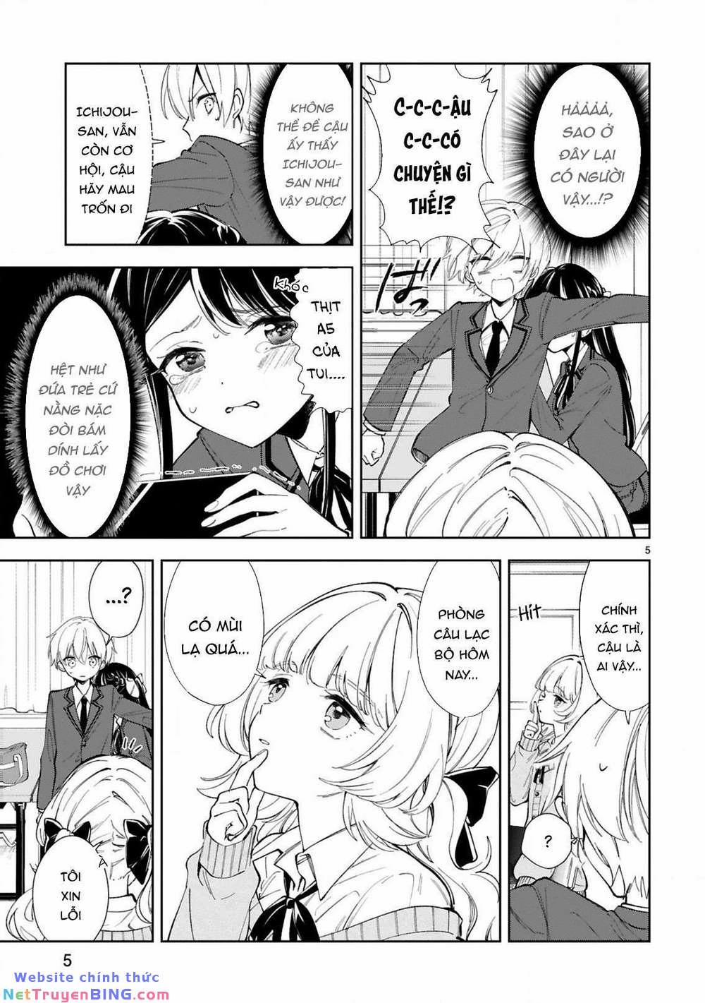 Hiện Hết Lên Mặt Cậu Rồi Kìa, Ichijou-San! 4 trang 5