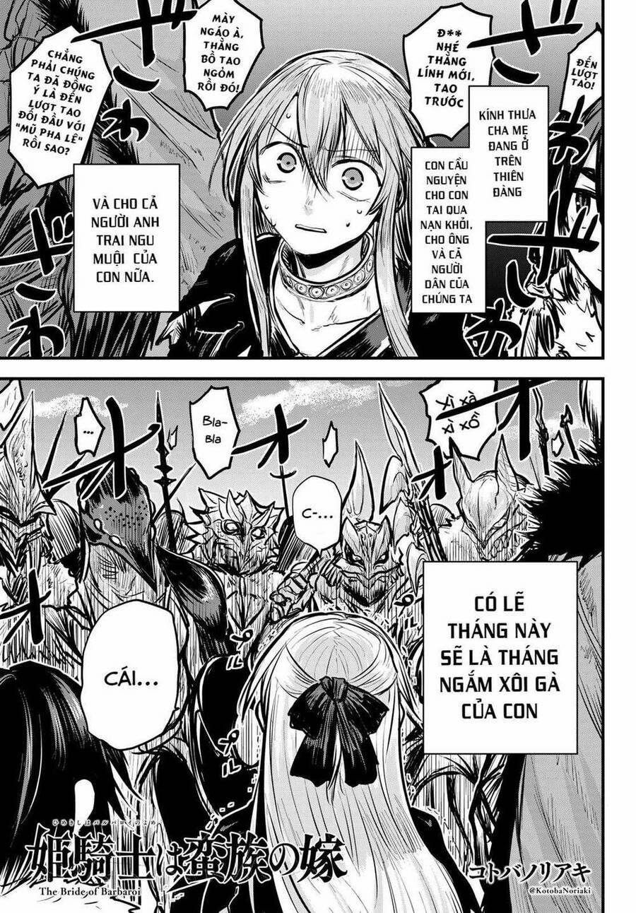 Hiệp Sỹ Công Chúa Là Nàng Dâu Tộc Man Di 4 trang 0