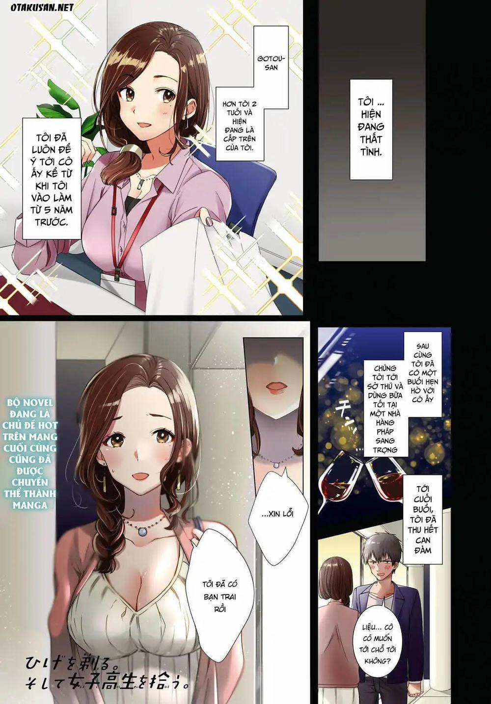 Hige Wo Soru. Soshite Joshikosei Wo Hirou 1 trang 1