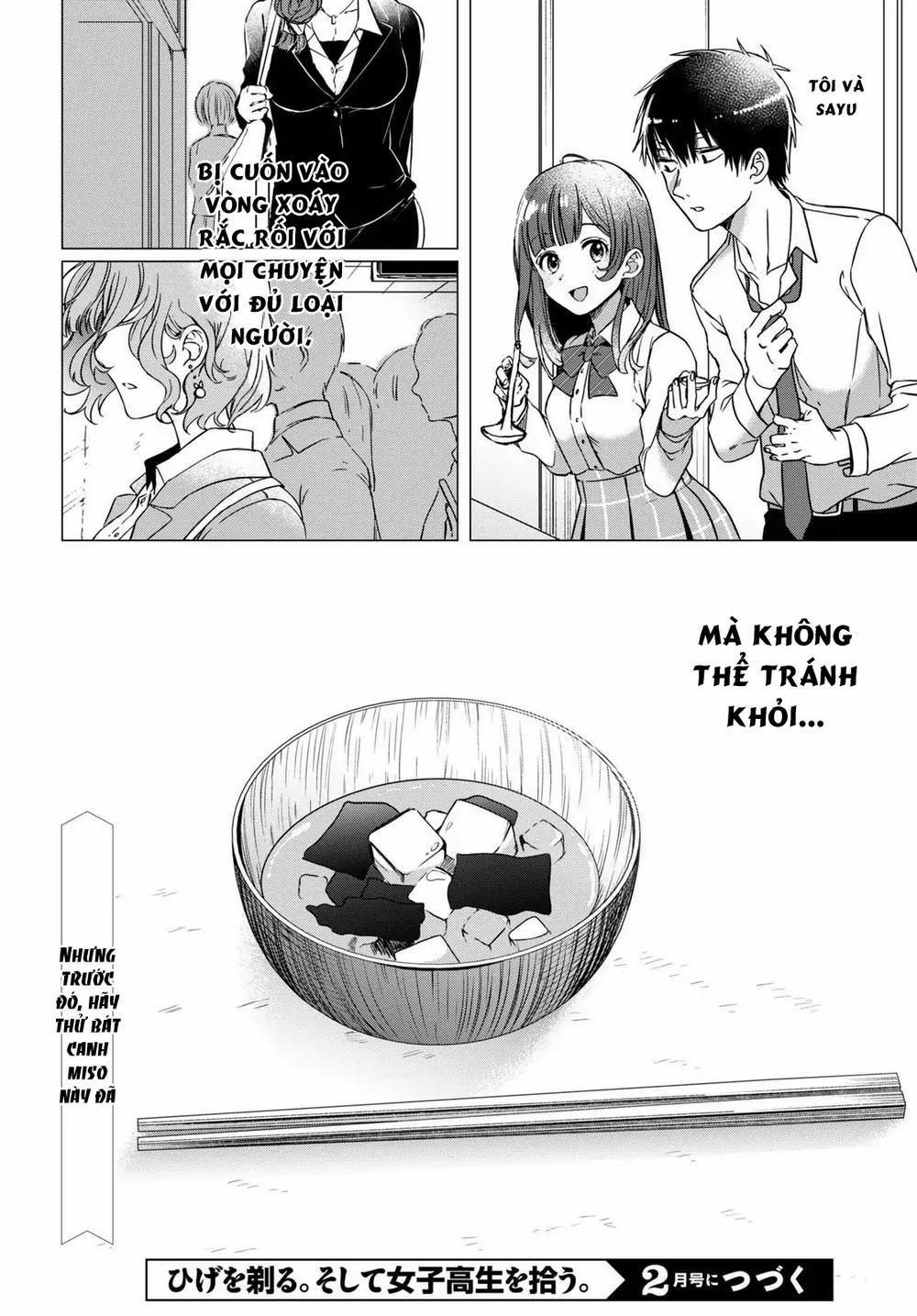 Hige Wo Soru. Soshite Joshikosei Wo Hirou 1 trang 40