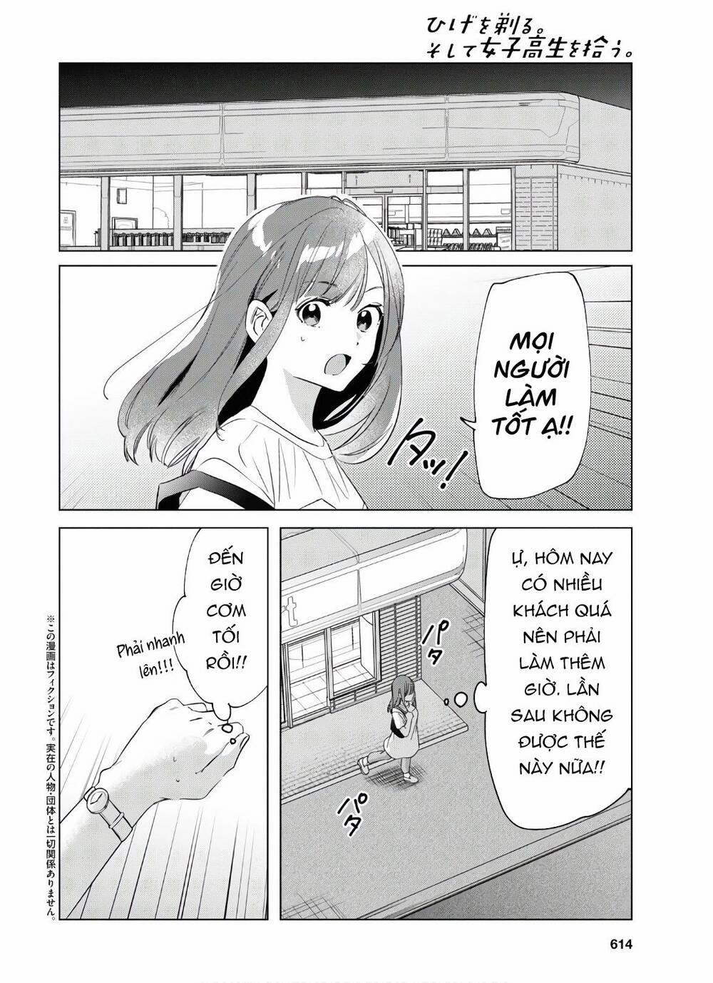 Hige Wo Soru. Soshite Joshikosei Wo Hirou 25 trang 3