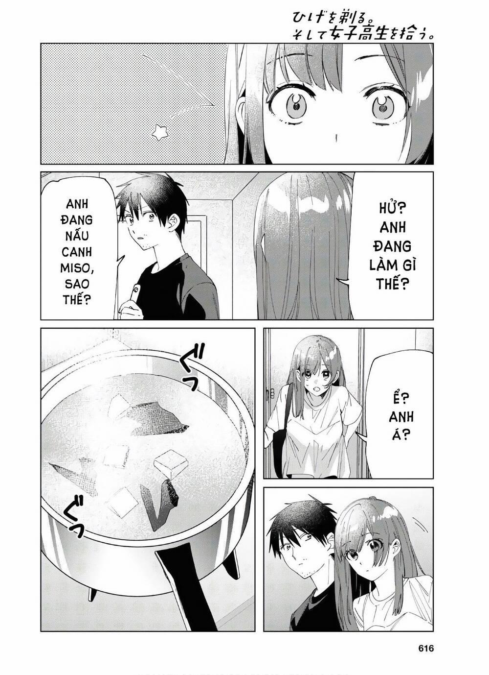 Hige Wo Soru. Soshite Joshikosei Wo Hirou 25 trang 5