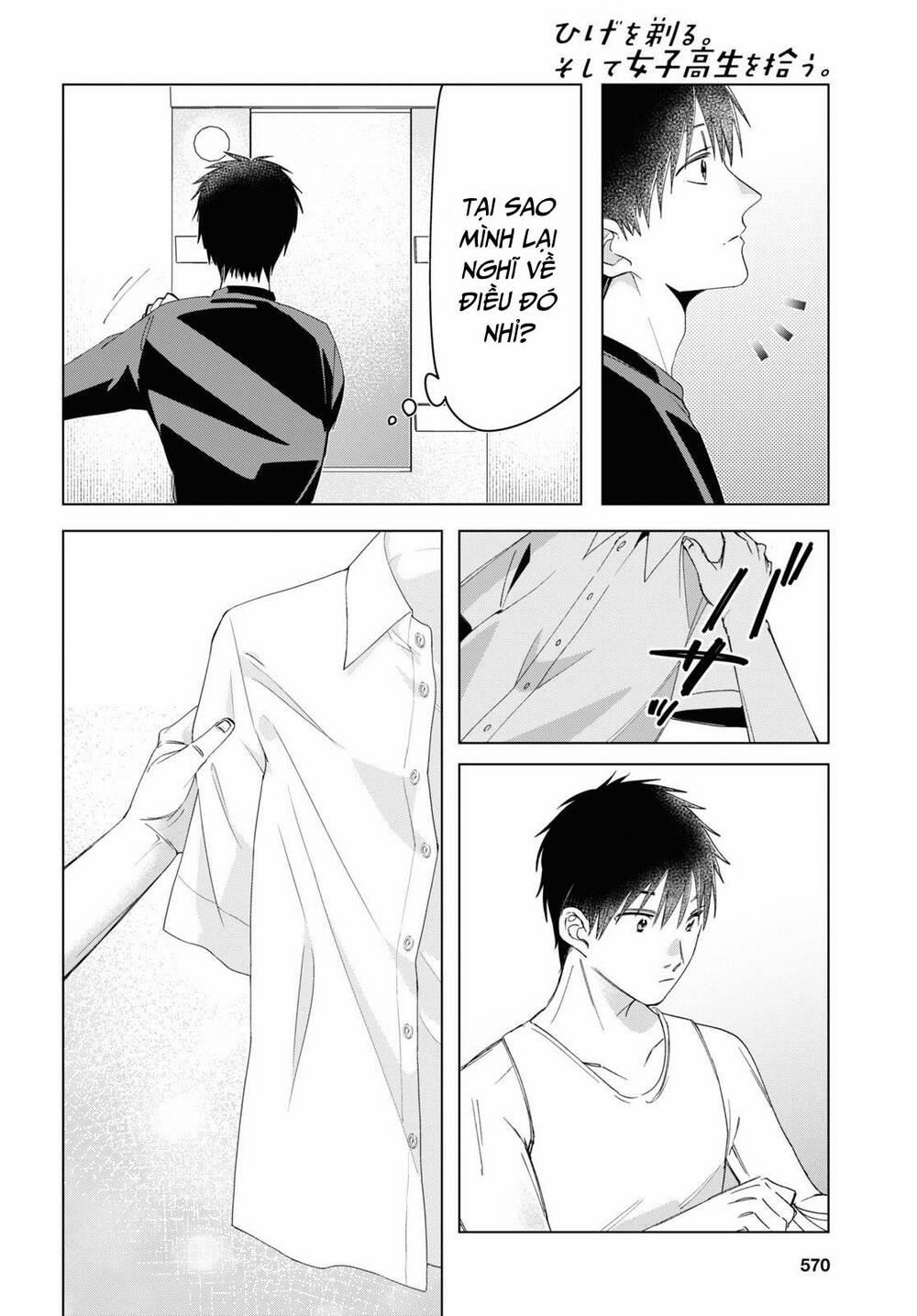 Hige Wo Soru. Soshite Joshikosei Wo Hirou 26 trang 22