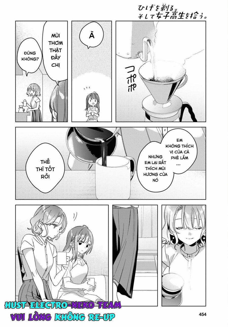 Hige Wo Soru. Soshite Joshikosei Wo Hirou 38 trang 18