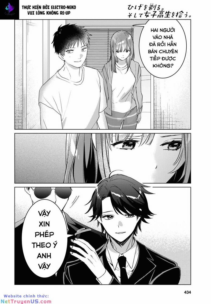 Hige Wo Soru. Soshite Joshikosei Wo Hirou 41 trang 21