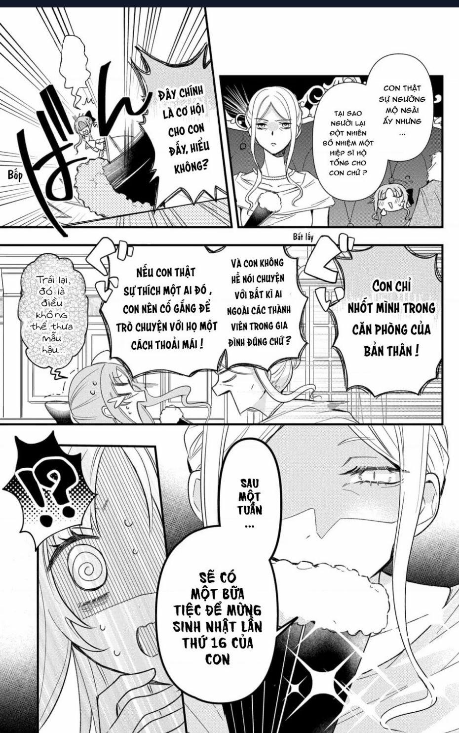 Hikikomori Hime To Dokuzetsu Kishi-Sama Chuong 1 trang 4