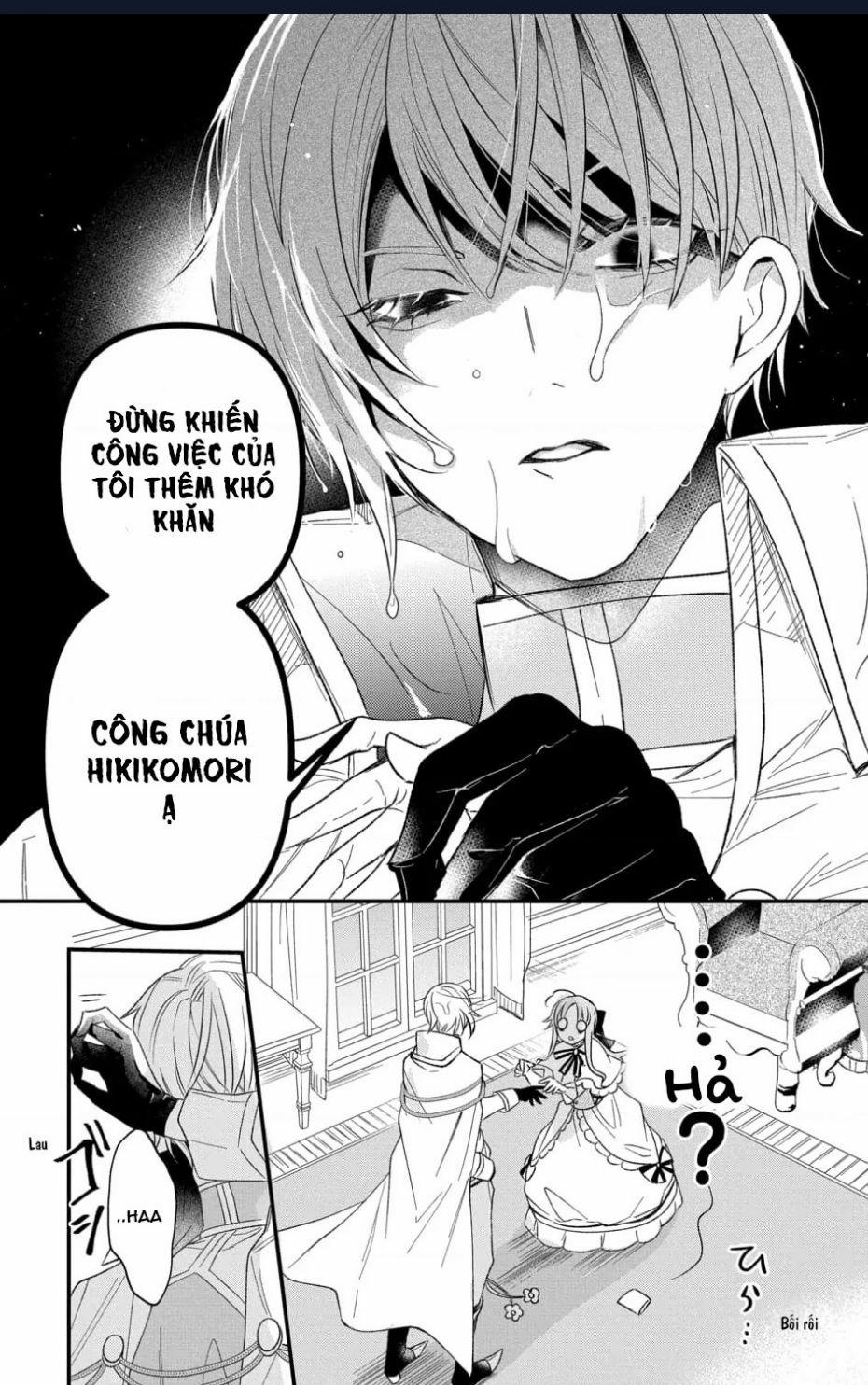 Hikikomori Hime To Dokuzetsu Kishi-Sama Chuong 1 trang 9