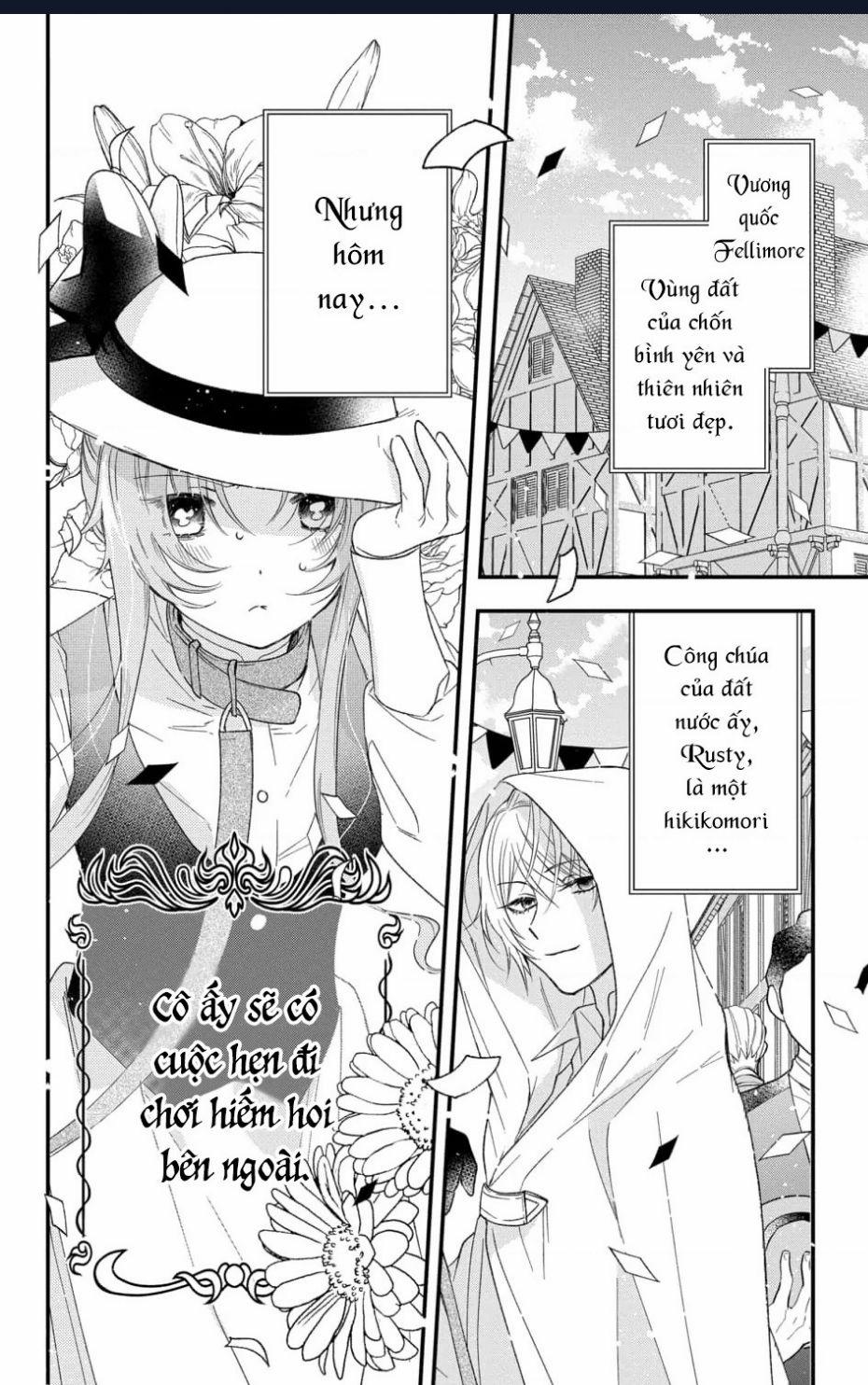 Hikikomori Hime To Dokuzetsu Kishi-Sama Chuong 3 trang 1