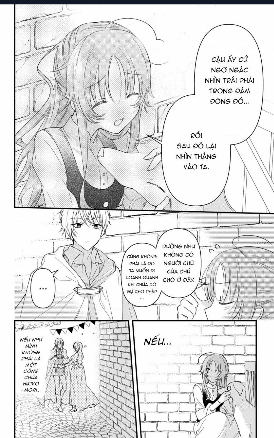 Hikikomori Hime To Dokuzetsu Kishi-Sama Chuong 3 trang 11