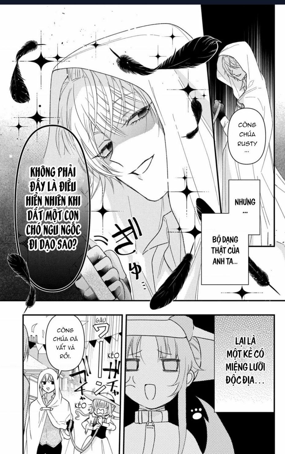Hikikomori Hime To Dokuzetsu Kishi-Sama Chuong 3 trang 4