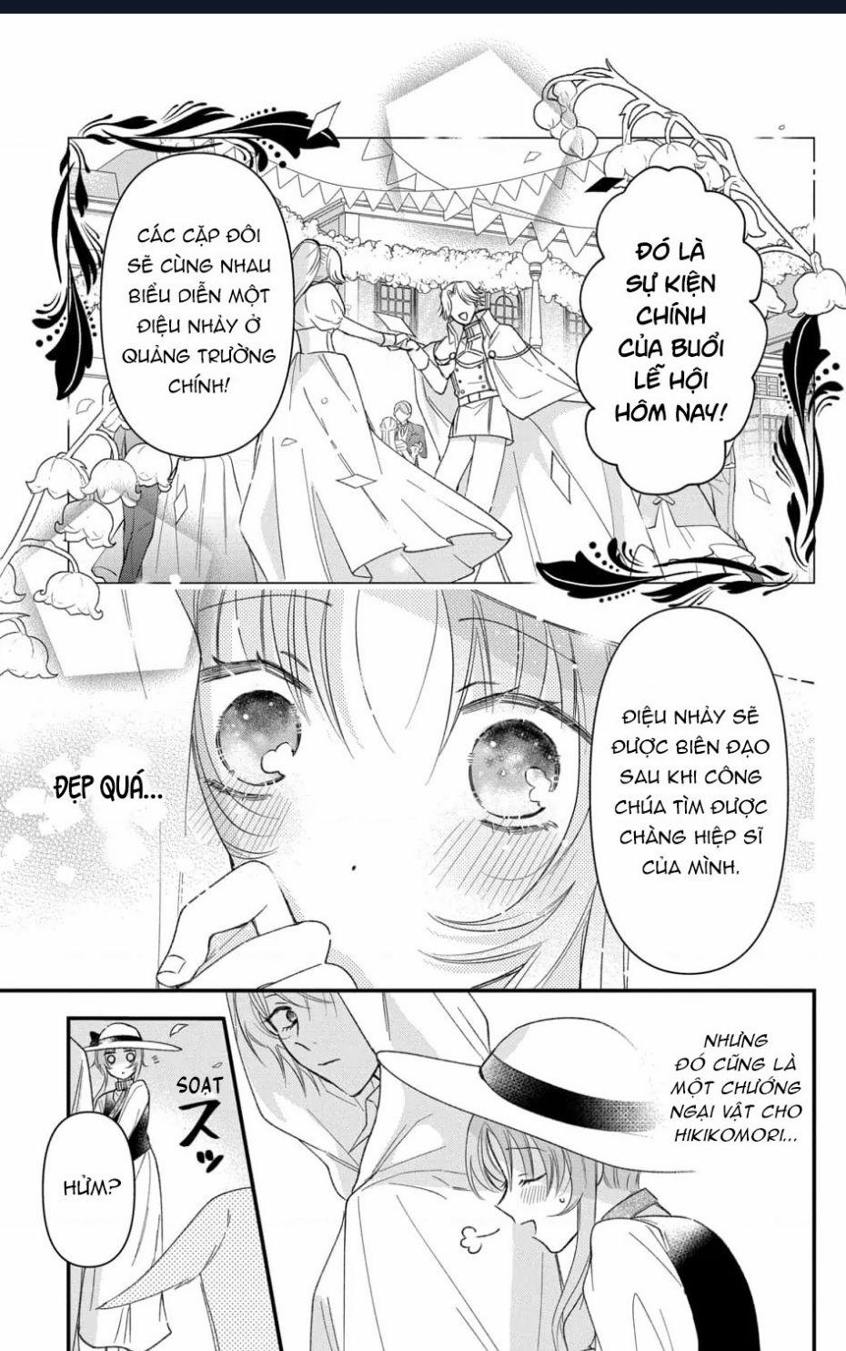 Hikikomori Hime To Dokuzetsu Kishi-Sama Chuong 3 trang 6
