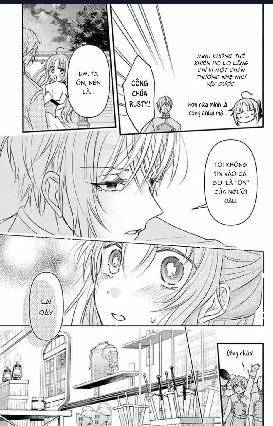 Hikikomori Hime To Dokuzetsu Kishi-Sama Chuong 5 trang 22