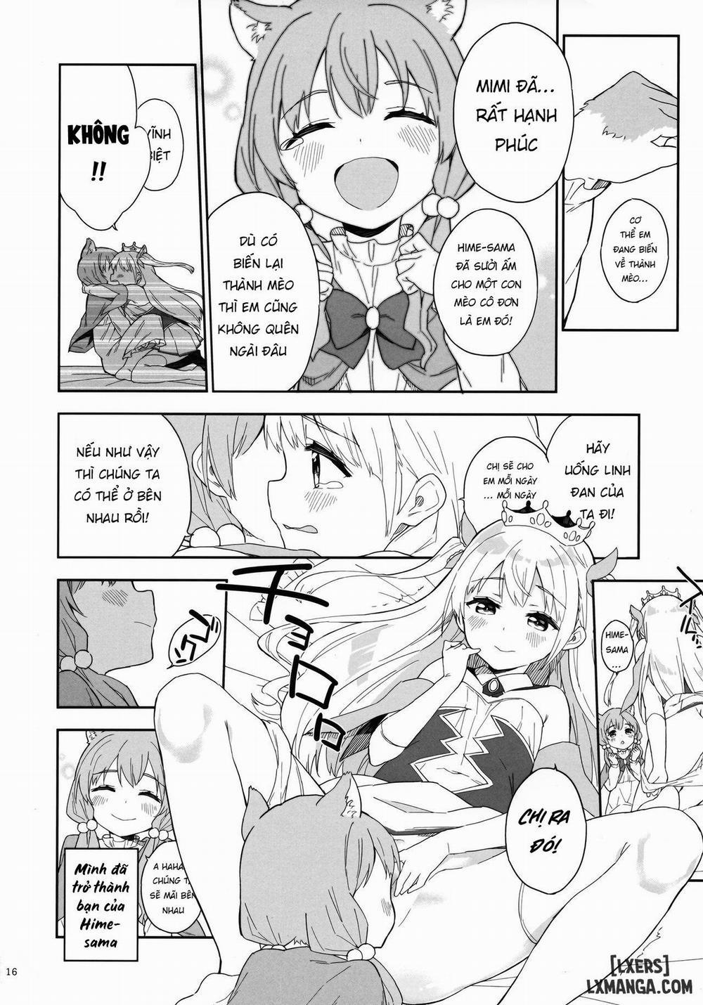 Hime-sama Sore wa Seisui desu ka? 3 Oneshot trang 16