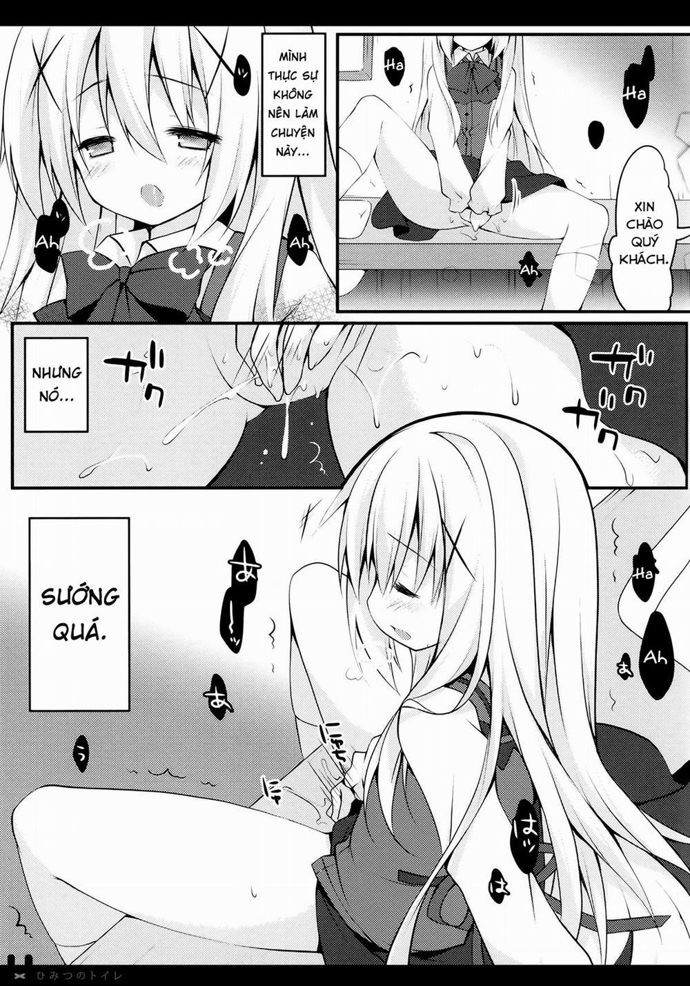 Himitsu no Toire (Gochuumon wa Usagi desu ka?) Oneshot trang 10