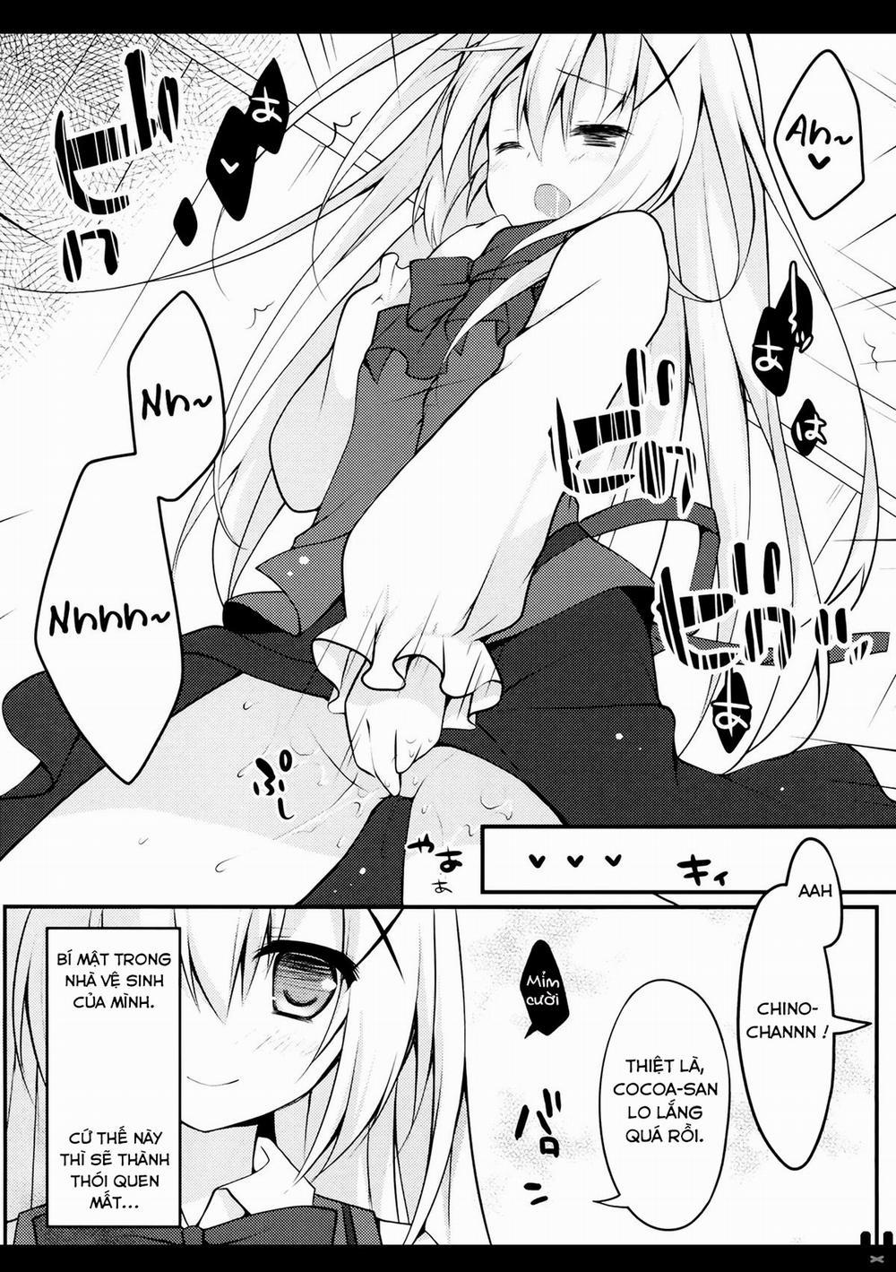 Himitsu no Toire (Gochuumon wa Usagi desu ka?) Oneshot trang 11