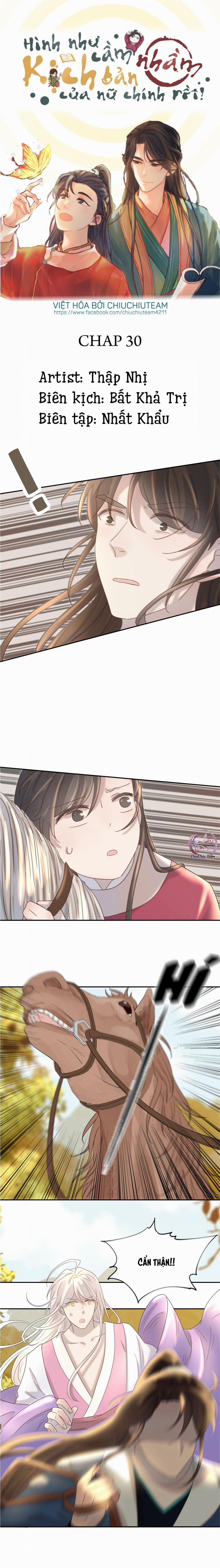 Hình Như Cầm Nhầm Kịch Bản Của Nữ Chính Rồi! 30 trang 0