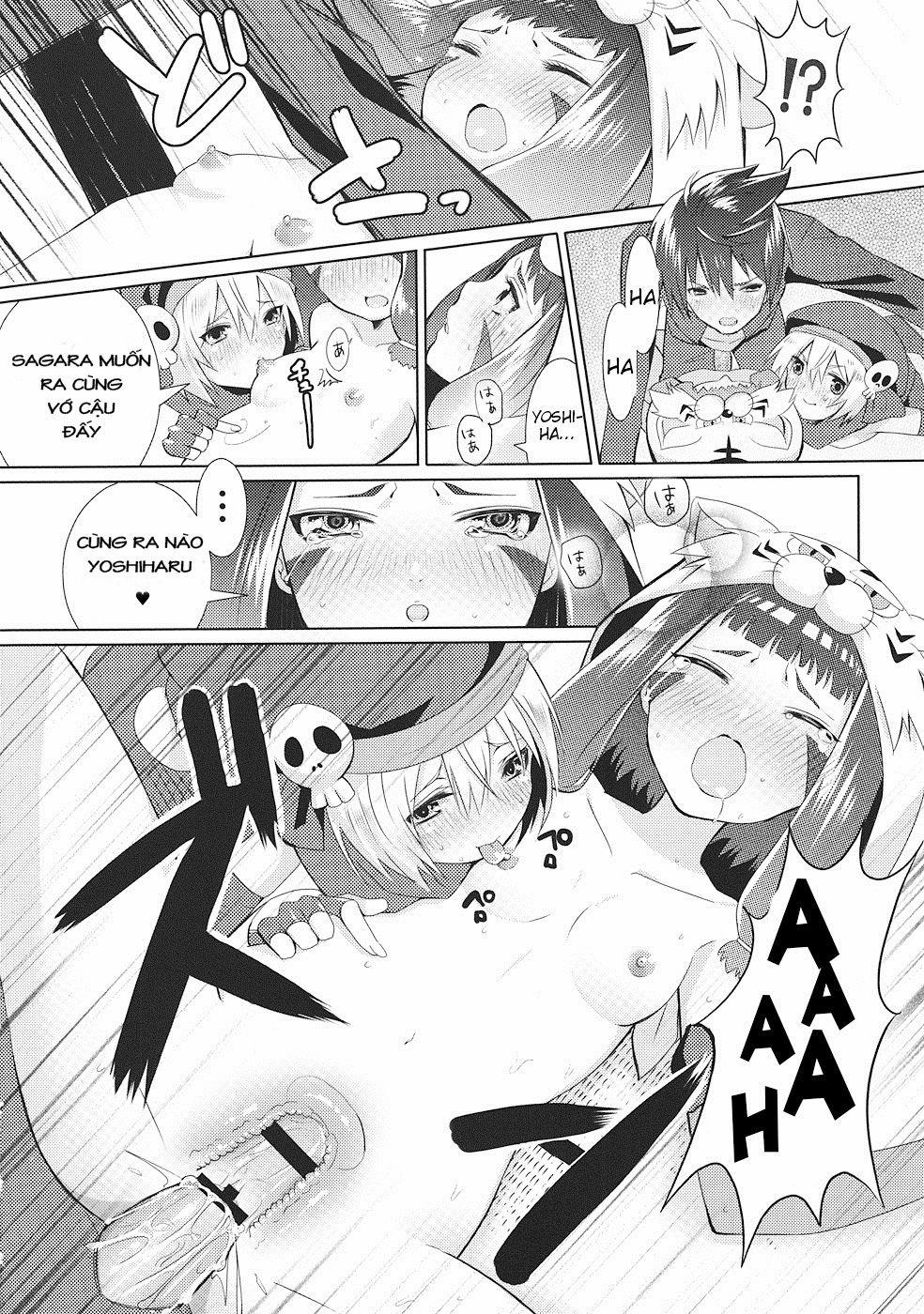 Hinnyuu Shoujo no Inbou (Oda Nobuna no Yabou) Oneshot trang 16