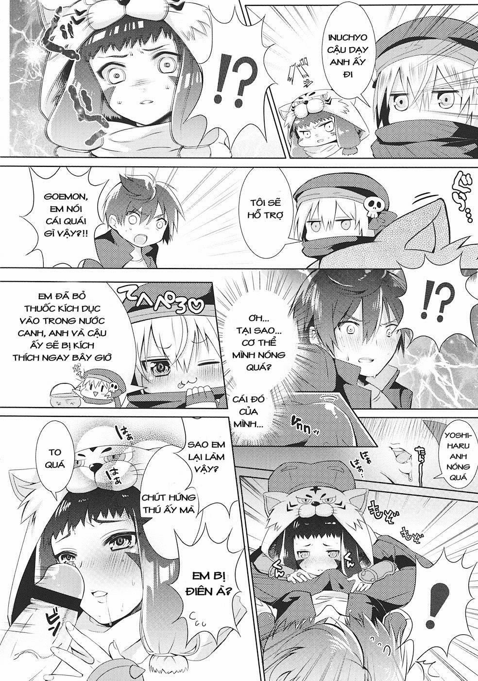 Hinnyuu Shoujo no Inbou (Oda Nobuna no Yabou) Oneshot trang 4