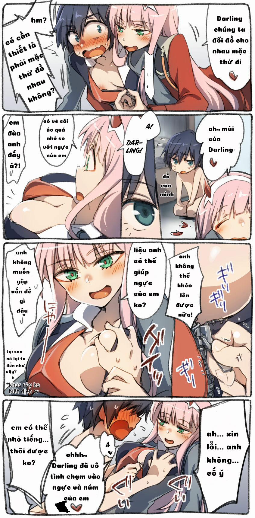 Hiro Zero Ishou Change Manga (Darling In The Franxx) Oneshot trang 1