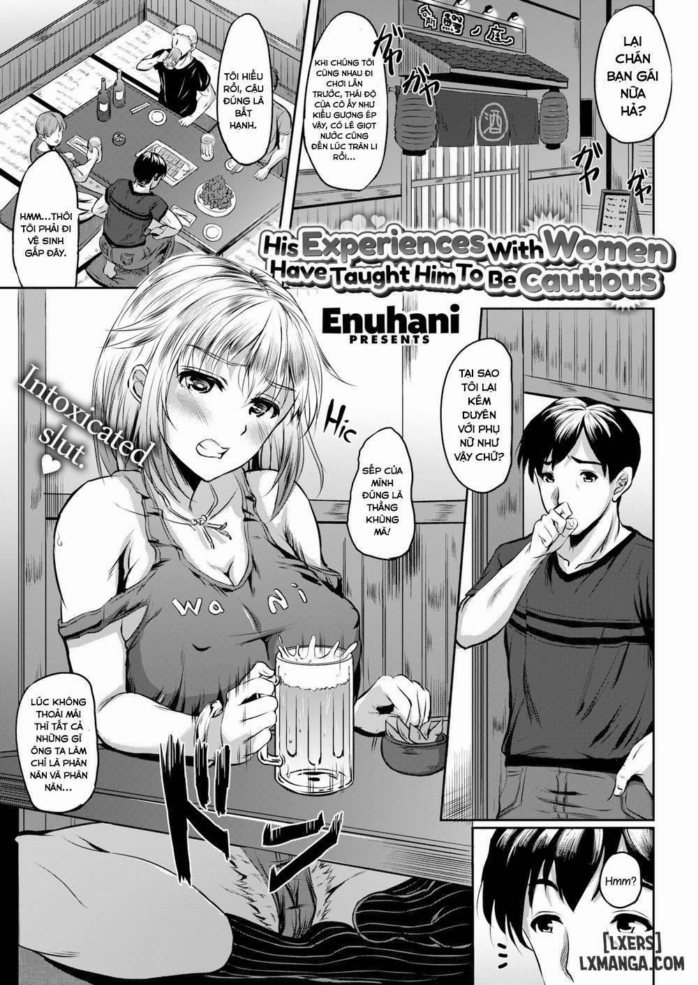 His Experiences with Women Have Taught Him To Be Cautious Oneshot trang 0