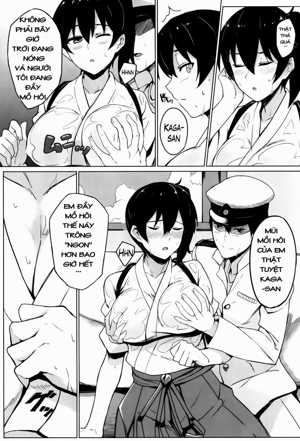 Hishokan Kaga no Natsuyasumi (Kantai Collection -KanColle-) Oneshot trang 3