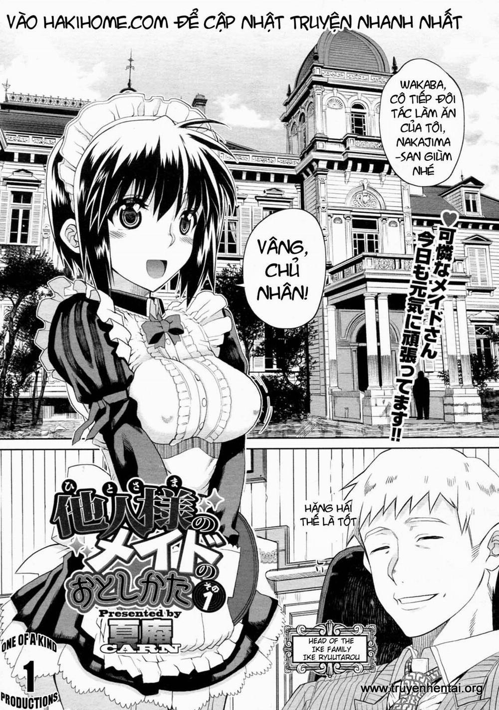 Hito sama no Meido no Otoshikata 1 trang 0