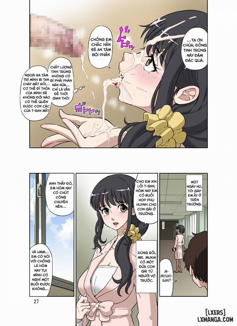 Hitozuma Miyuki-san ni Otto Kounin de Mainichi Tanetsuke Sex Oneshot trang 26