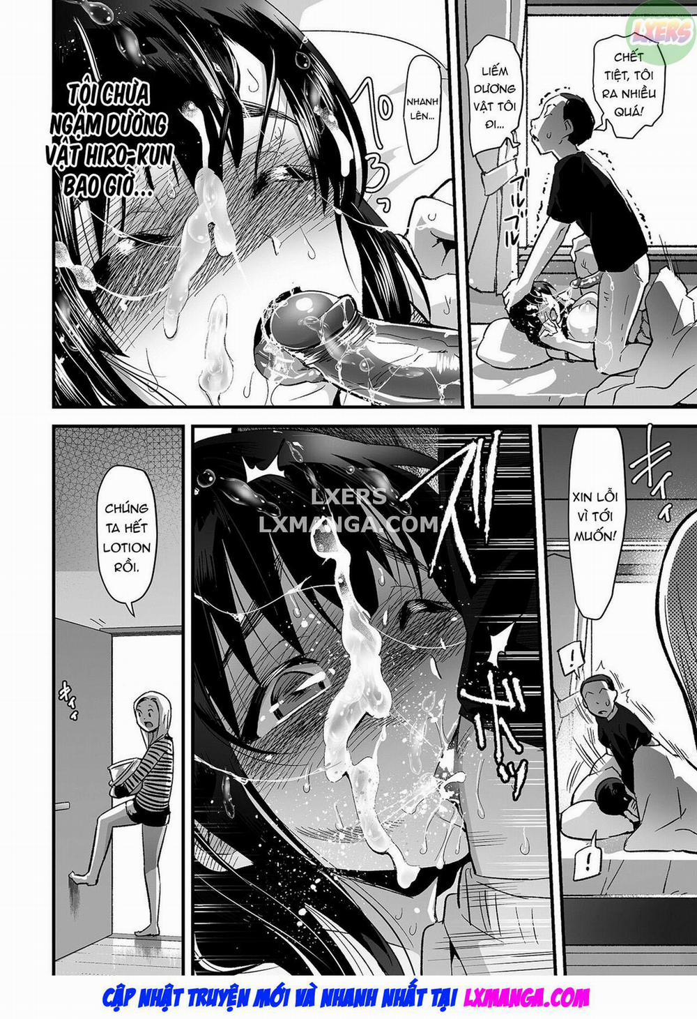 Hitozuma Netori Surprise ~Danna no Me no Mae de Chitsunai Shasei Oneshot trang 19