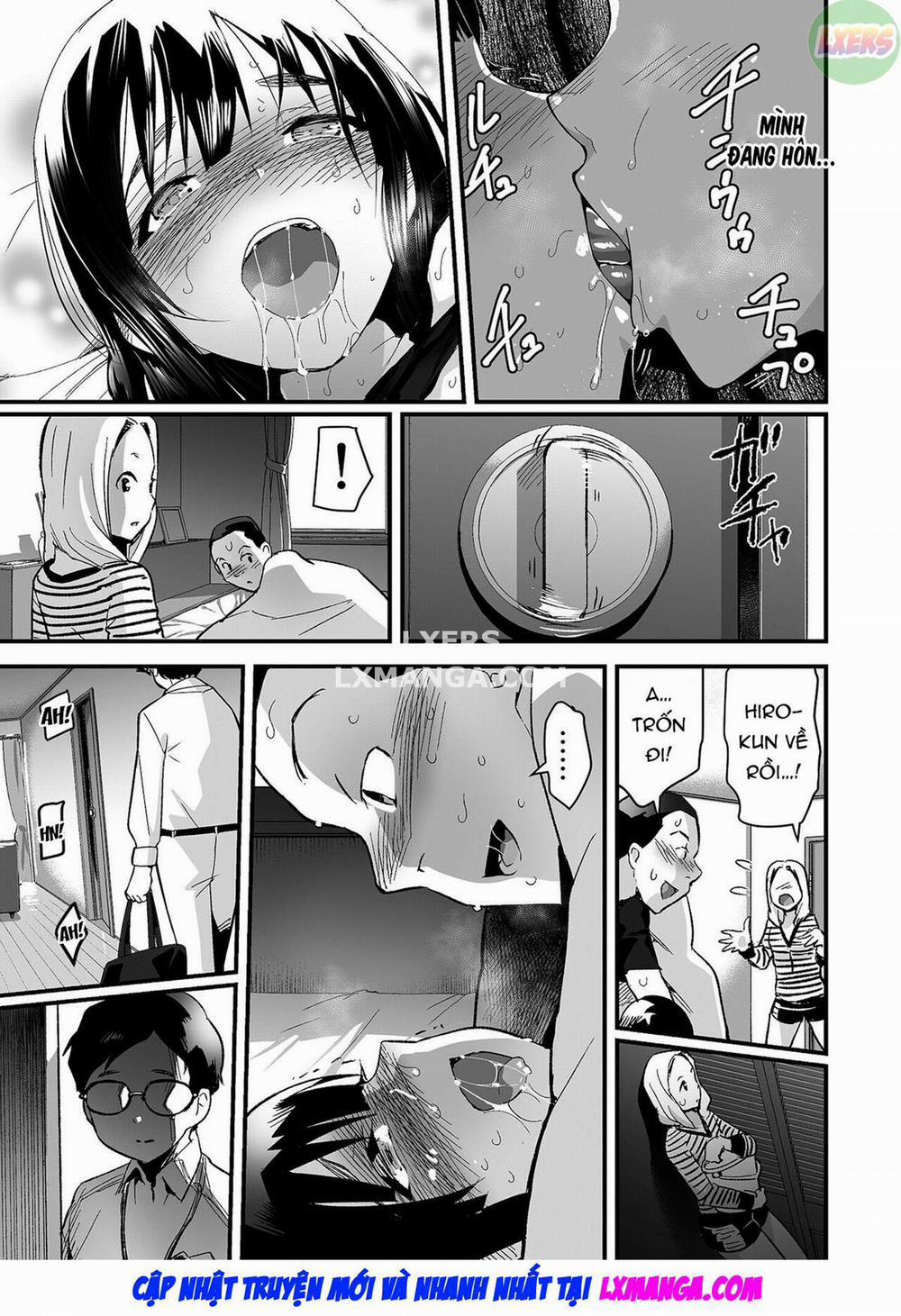 Hitozuma Netori Surprise ~Danna no Me no Mae de Chitsunai Shasei Oneshot trang 28