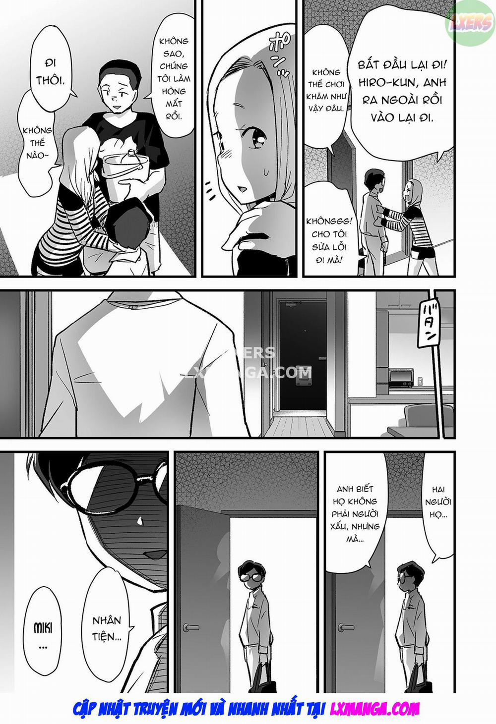 Hitozuma Netori Surprise ~Danna no Me no Mae de Chitsunai Shasei Oneshot trang 38