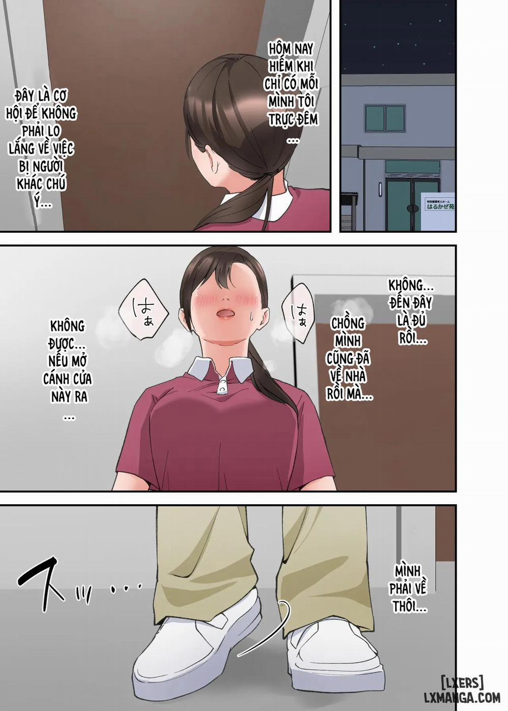 Hitozuma no Kaigoshi ga Yoboyobo Jii-san ni Ikasare Makuru Hanashi- Truyện Màu 2 trang 19