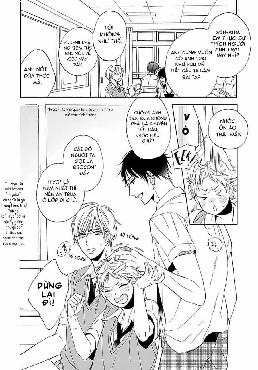 Hiyo-chan, Nhóc Đổ Tôi Chưa? 1 trang 4