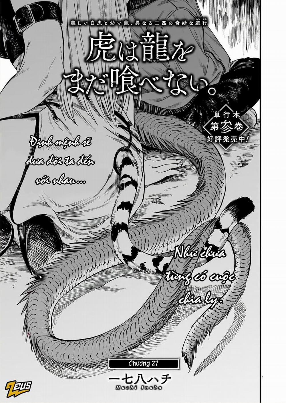 Hổ Vẫn Chưa Muốn Xơi Rồng 27 trang 1