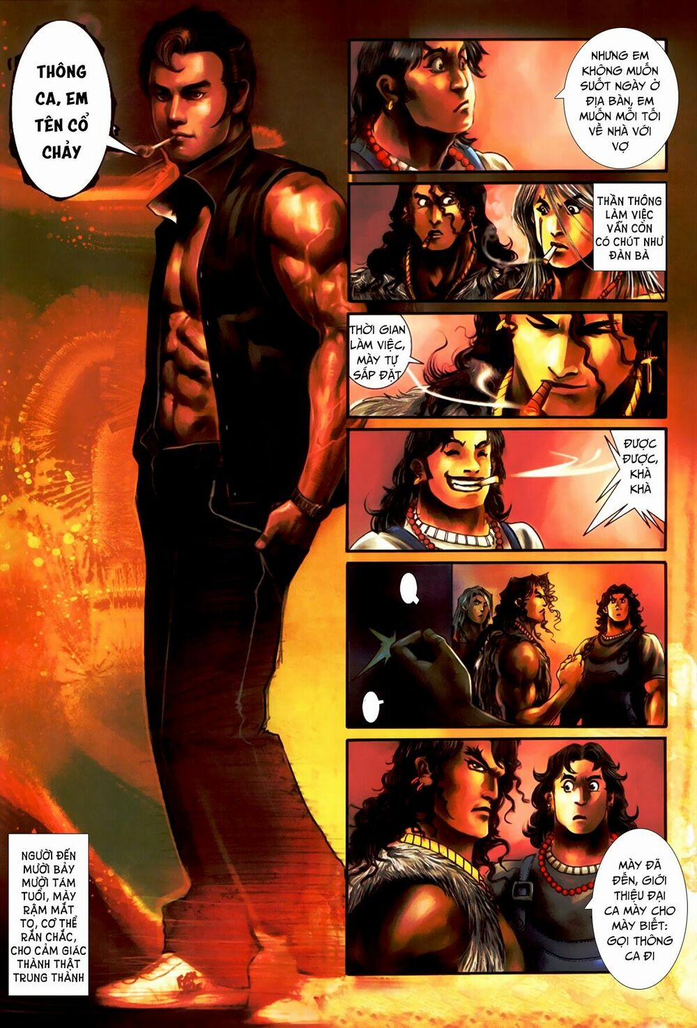 Hỏa Hồng Niên Đại Hắc Cốt Đường 455 trang 8