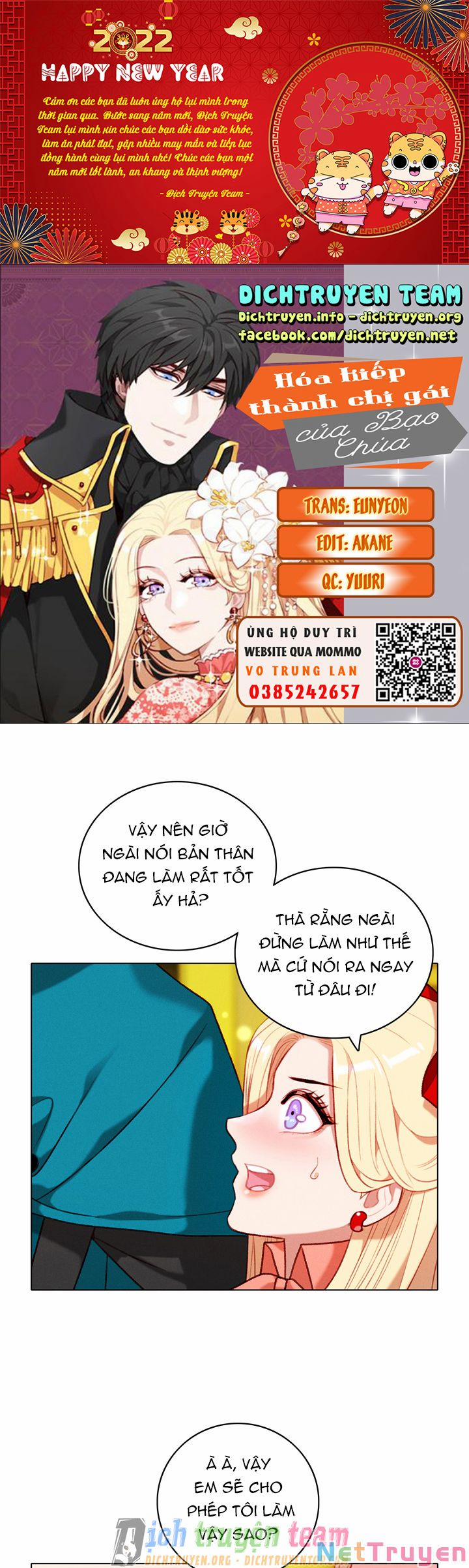 Hóa Kiếp Thành Chị Gái Của Bạo Chúa 116 trang 0