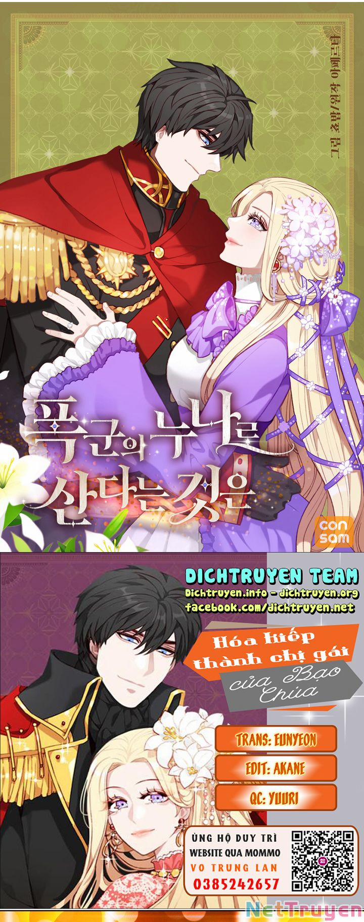 Hóa Kiếp Thành Chị Gái Của Bạo Chúa 119 trang 0