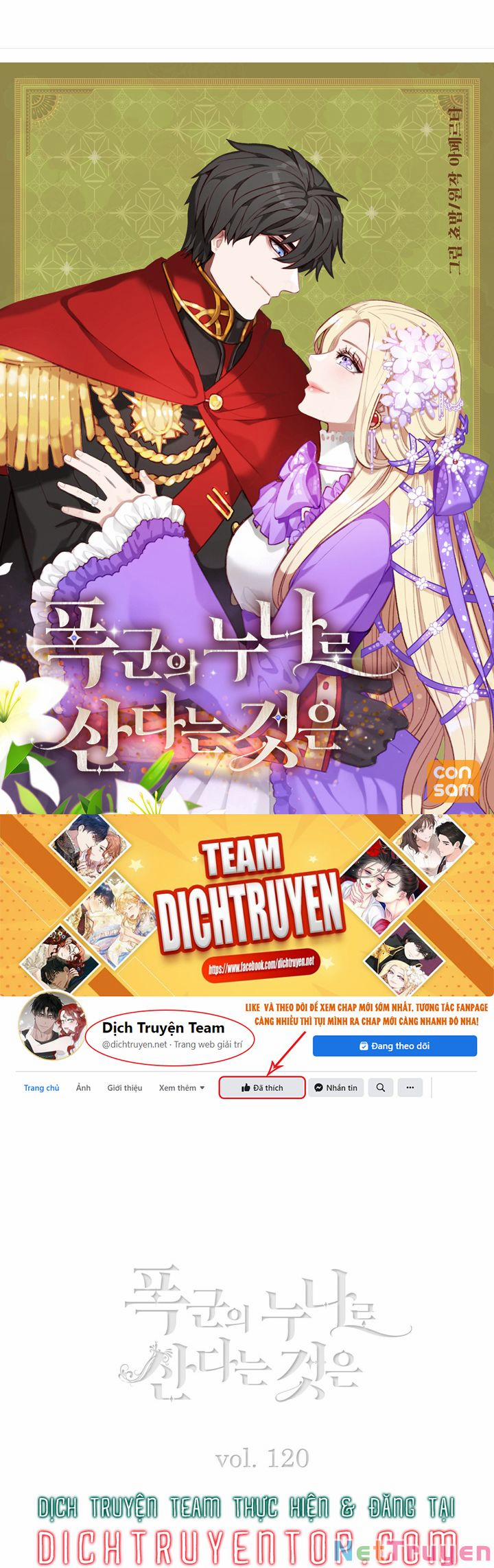 Hóa Kiếp Thành Chị Gái Của Bạo Chúa 120 trang 0