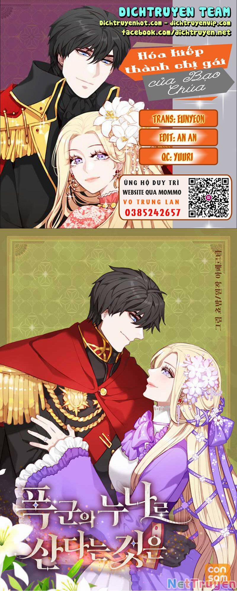 Hóa Kiếp Thành Chị Gái Của Bạo Chúa 123 trang 0