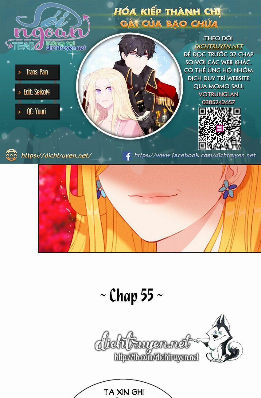 Hóa Kiếp Thành Chị Gái Của Bạo Chúa 55 trang 1