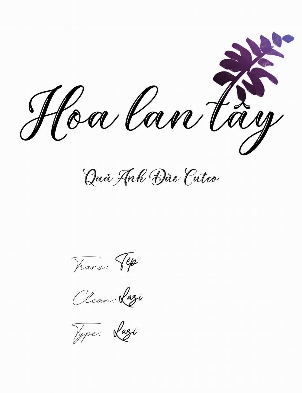 Hoa Lan Tây 20 trang 0