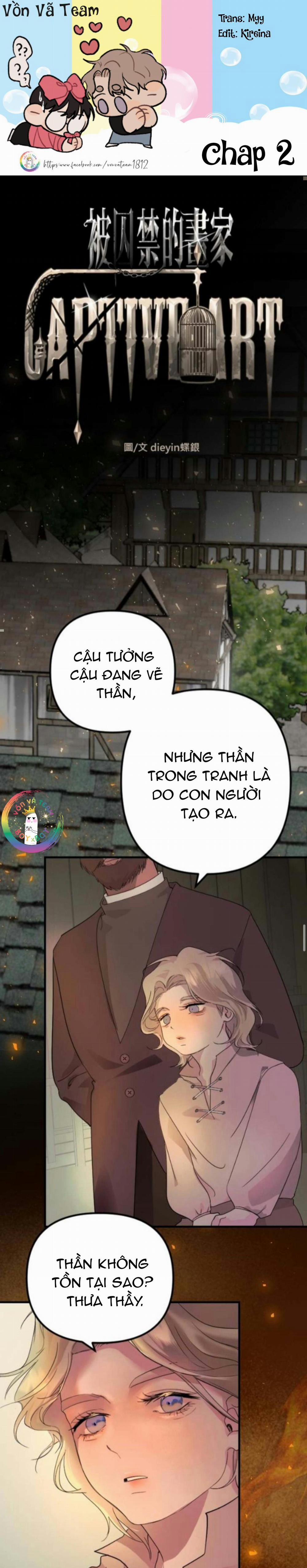 Hoạ Sĩ Bị Cầm Tù 2 trang 0