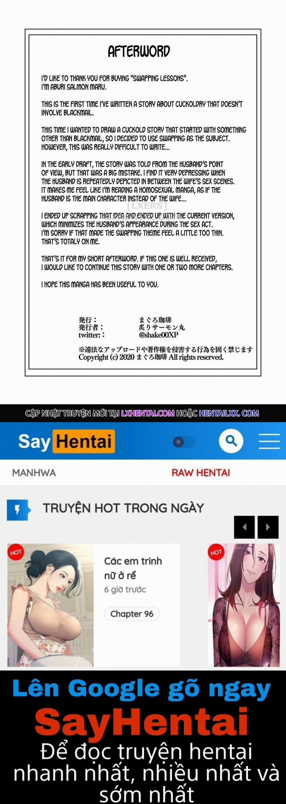 Hoán Đổi Vợ Oneshot trang 55