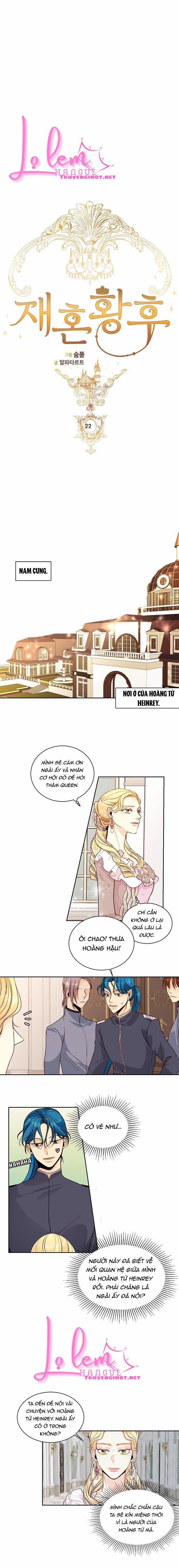 Hoàng Hậu Muốn Tái Hôn 22.1 trang 2