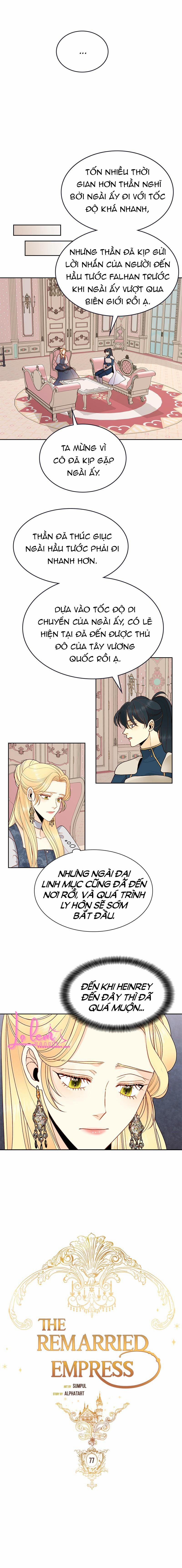 Hoàng Hậu Muốn Tái Hôn 77 trang 1